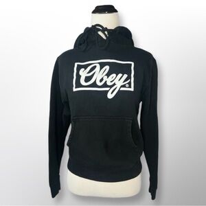 Obey Women’s Obey Square Logo Pullover Hoodie